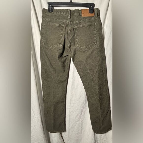 Gap Denim Green Corduroy Slim Mens Pants Size 29 x 30 EPC - Picture 2 of 4